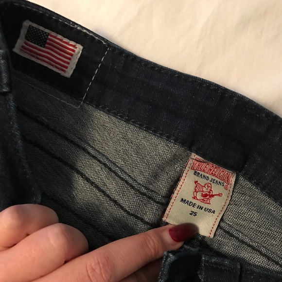 Colourful sequin true religion jeans - Picture 7 of 8